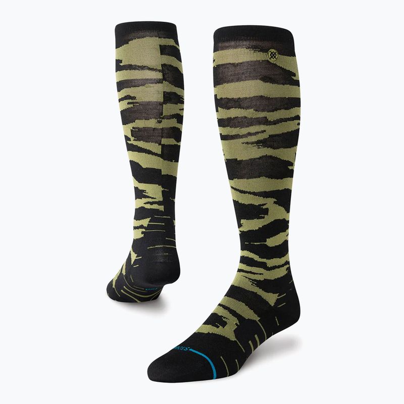 Stance Creeky Meadow Ultralight Wool Snow lyžiarske ponožky čierne