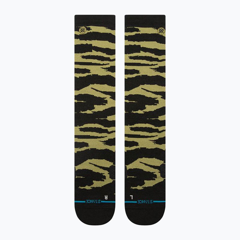 Stance Creeky Meadow Ultralight Wool Snow lyžiarske ponožky čierne 2
