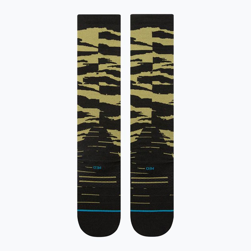 Stance Creeky Meadow Ultralight Wool Snow lyžiarske ponožky čierne 3