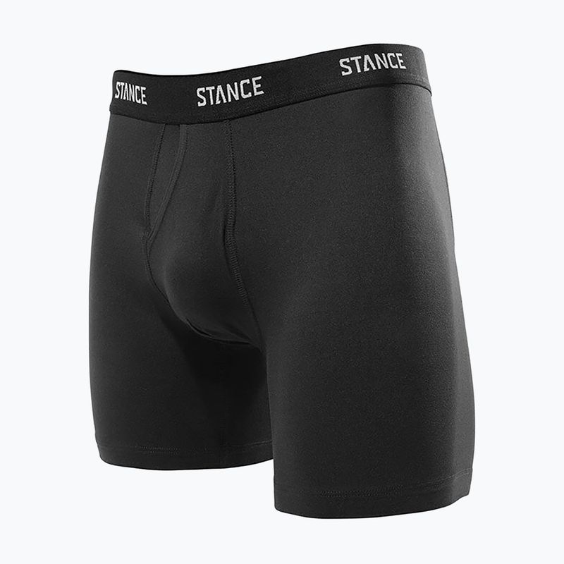 Pánske boxerky Stance Solid Brief čierne