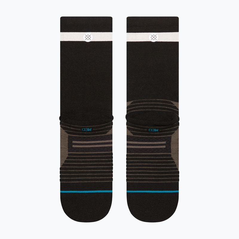 Ponožky Stance Take Yur Time Light Wool Crew washedblack 3