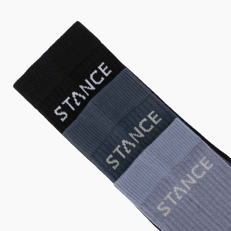 Ponožky Stance Origin Crew 3 páry indigo 7