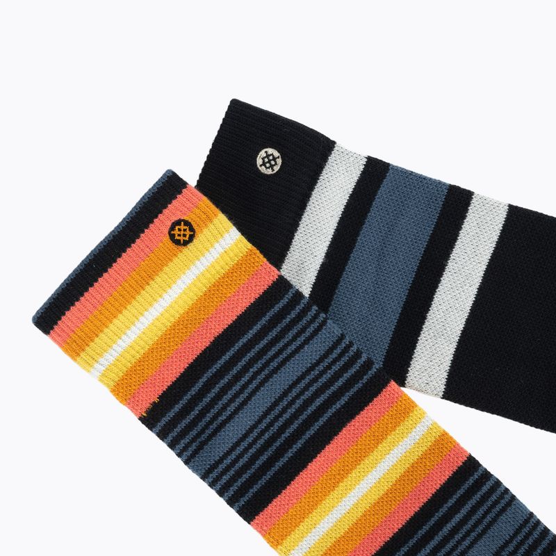 Dámske lyžiarske ponožky X-Socks Ski Perform Otc x black/light grey 6