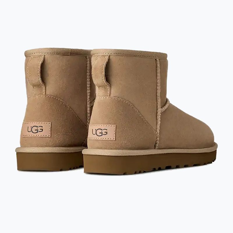 Dámske snehule UGG Classic Mini II sand 4
