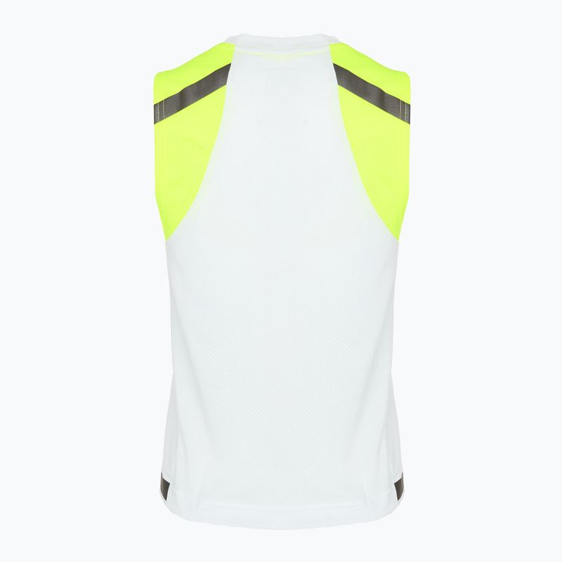Dámske bežecké tričko Brooks Carbonite Tank icy grey/nightlife jacquard 2