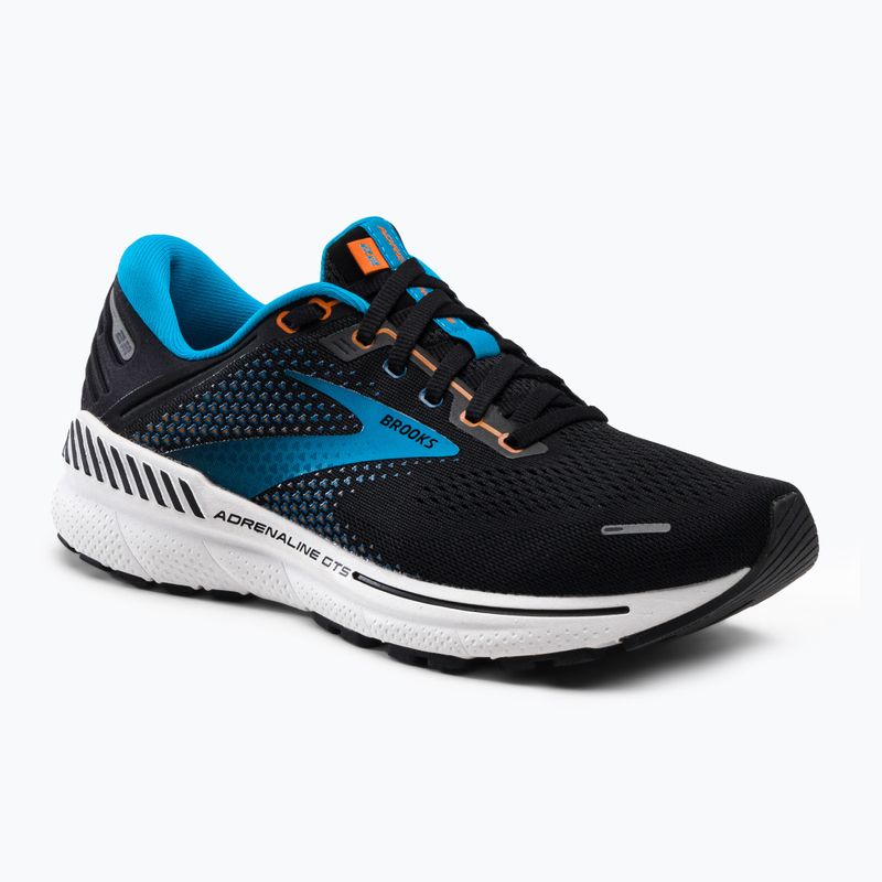 Pánska bežecká obuv Brooks Adrenaline GTS 22 čierno-modrá 113661D34