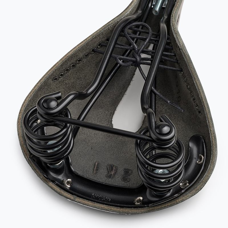 Cyklistické sedlo Brooks England Flyer Carved brown 7