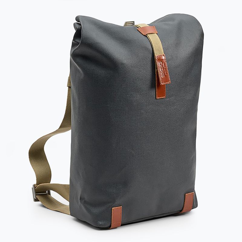 Batoh Brooks Anglicko Pickwick Cotton Canvas 26 l grey/honey 2