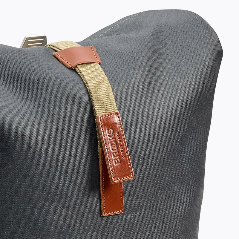 Batoh Brooks Anglicko Pickwick Cotton Canvas 26 l grey/honey 8