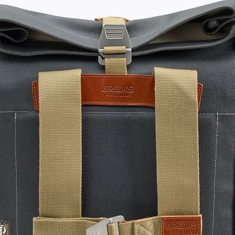 Batoh Brooks Anglicko Pickwick Cotton Canvas 26 l grey/honey 10