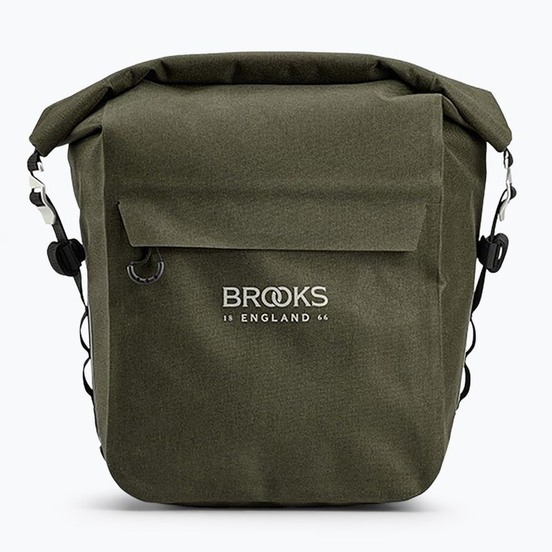 Taška na bicykel Brooks England Scape Pannier Small 10-13 l mud green 2