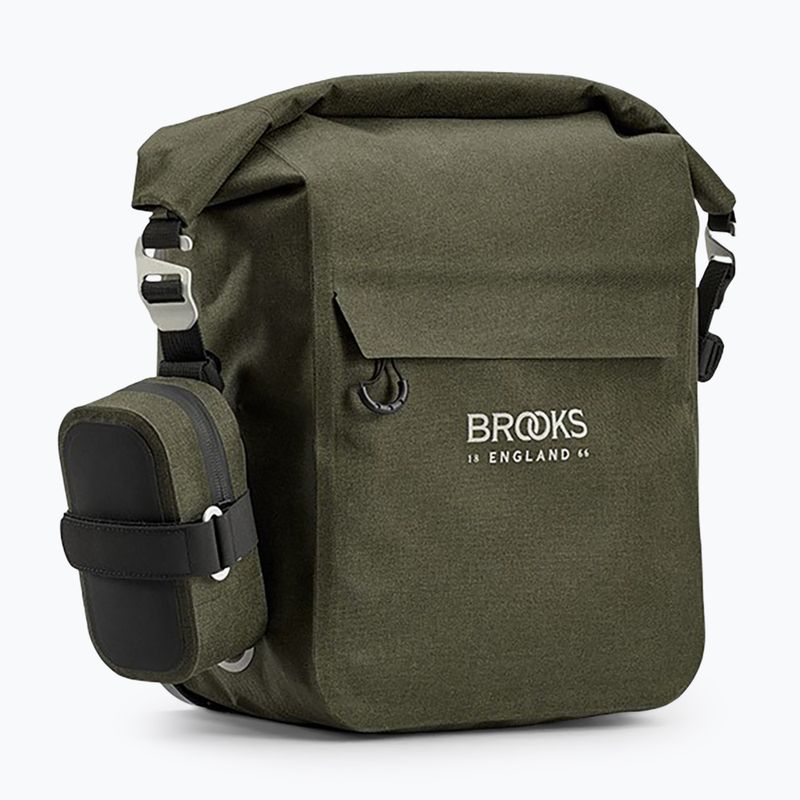 Taška na bicykel Brooks England Scape Pannier Small 10-13 l mud green 5