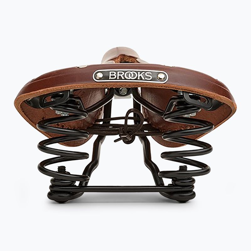 Cyklistické sedlo Brooks England Flyer Carved honey 5