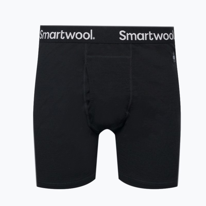 Pánske boxerky Smartwool Merino Boxer Brief Boxed thermal boxers black 14011