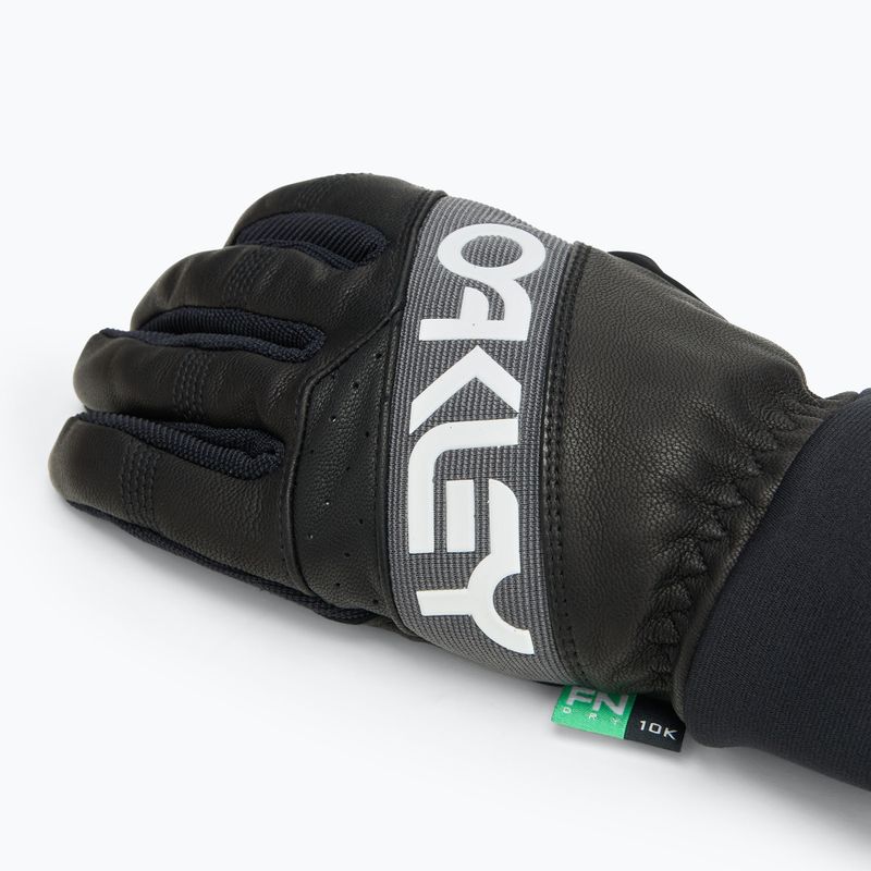 Pánske lyžiarske rukavice Oakley Factory Winter Gloves 2.0 blackout 4