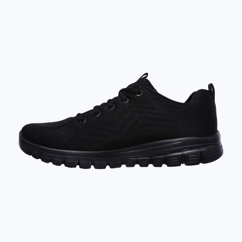 Dámska tréningová obuv SKECHERS Graceful Get Connected black 8