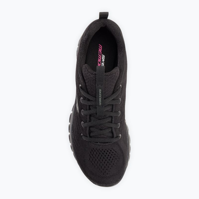 Dámska tréningová obuv SKECHERS Graceful Get Connected black 6