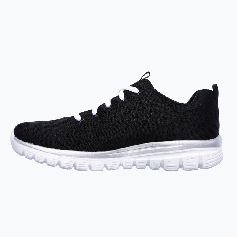 Dámska obuv SKECHERS Graceful Get Connected black/white 9