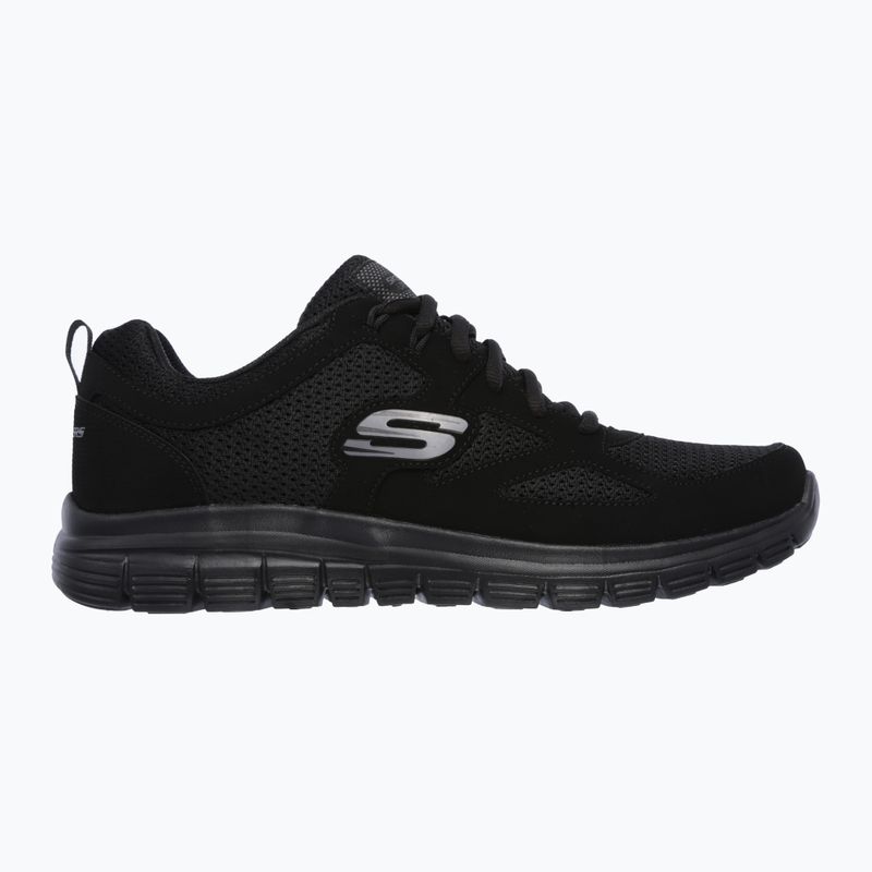 Pánske topánky SKECHERS Burns Agoura čierne 8