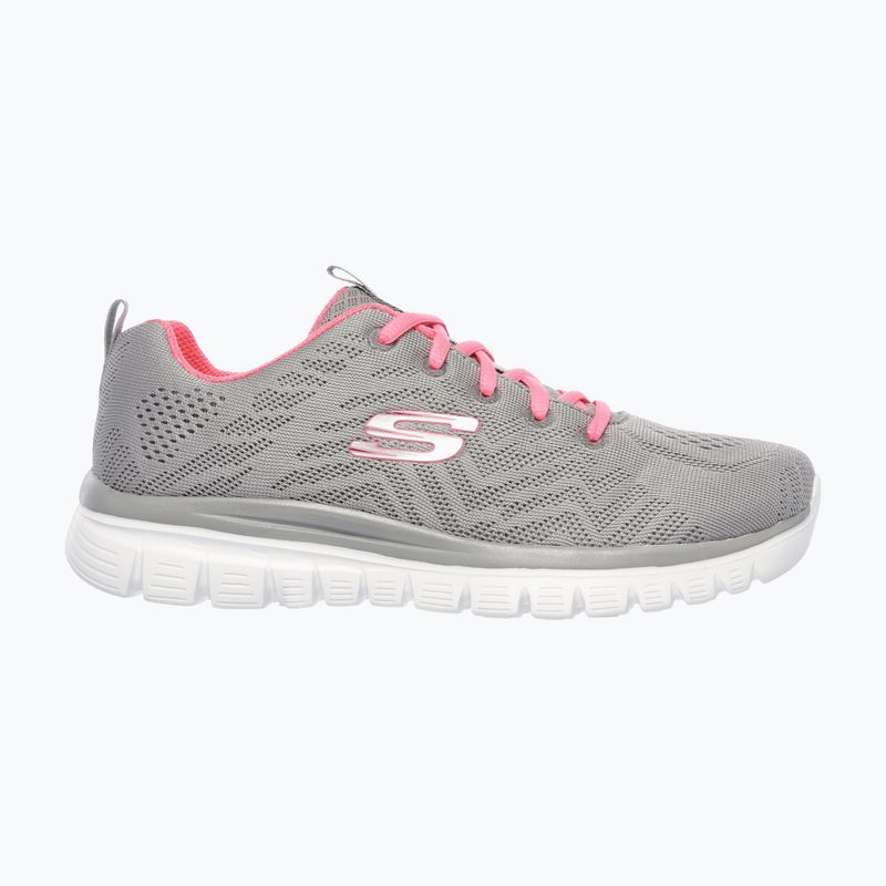 Dámské boty SKECHERS Graceful Get Connected grey/coral