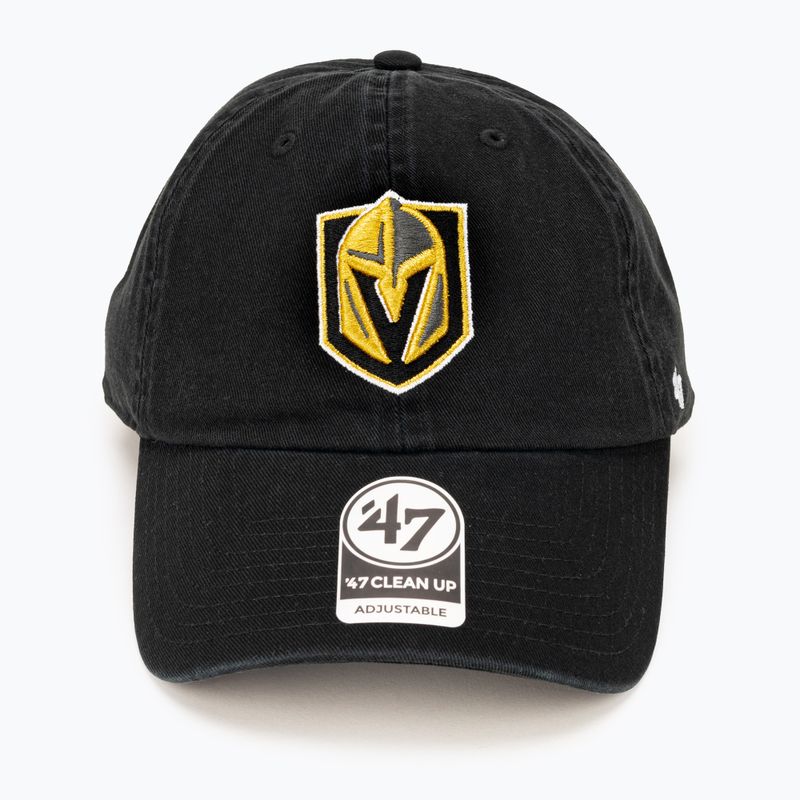 47 Značka NHL Vegas Golden Knights baseballová čiapka CLEAN UP black 4
