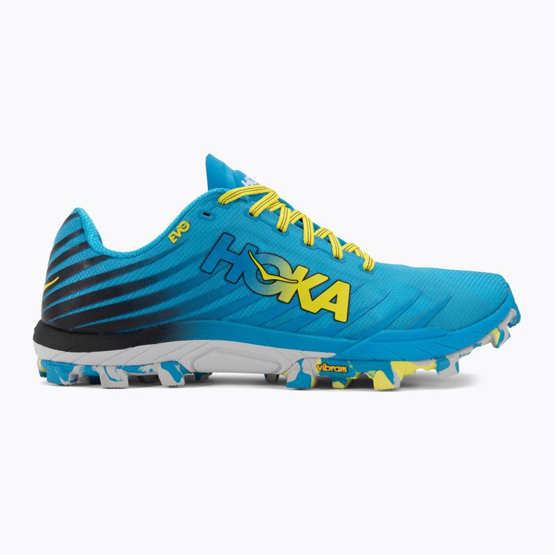 Pánska bežecká obuv HOKA Evo Jawz cyan/citrus 2