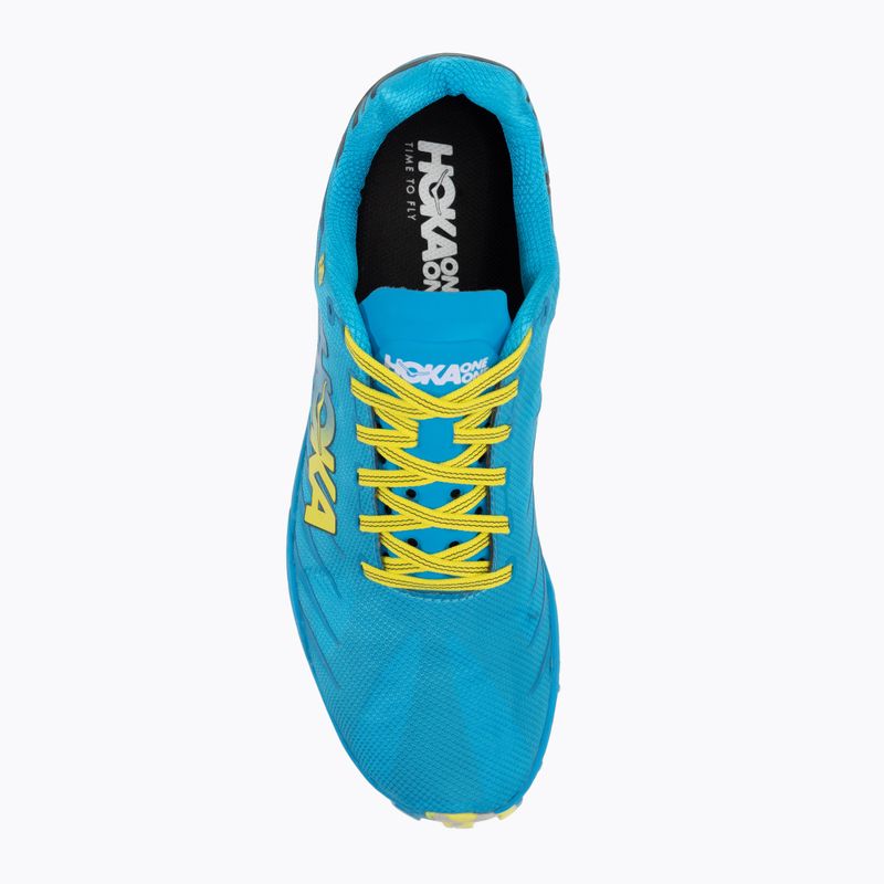 Pánska bežecká obuv HOKA Evo Jawz cyan/citrus 6