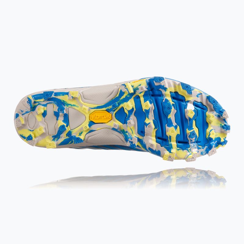 Pánska bežecká obuv HOKA Evo Jawz cyan/citrus 11