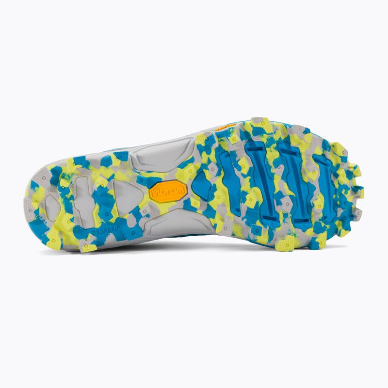 Dámska bežecká obuv HOKA Evo Jawz cyan/citrus 5