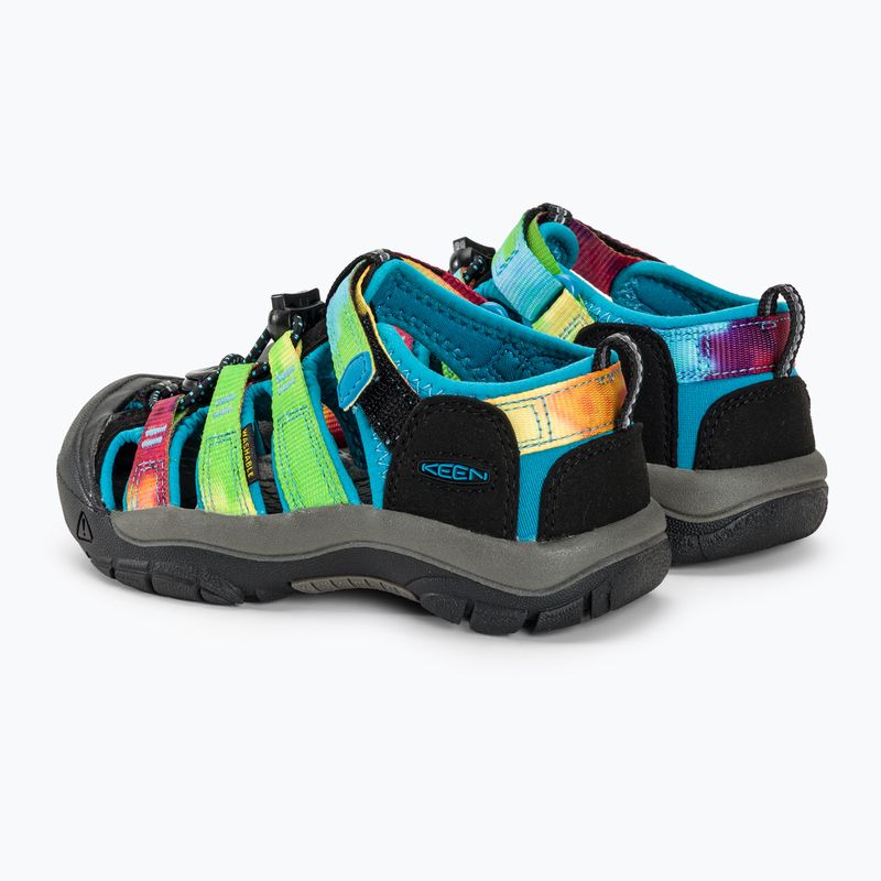 Detské sandále KEEN Newport H2 rainbow tie dye 3