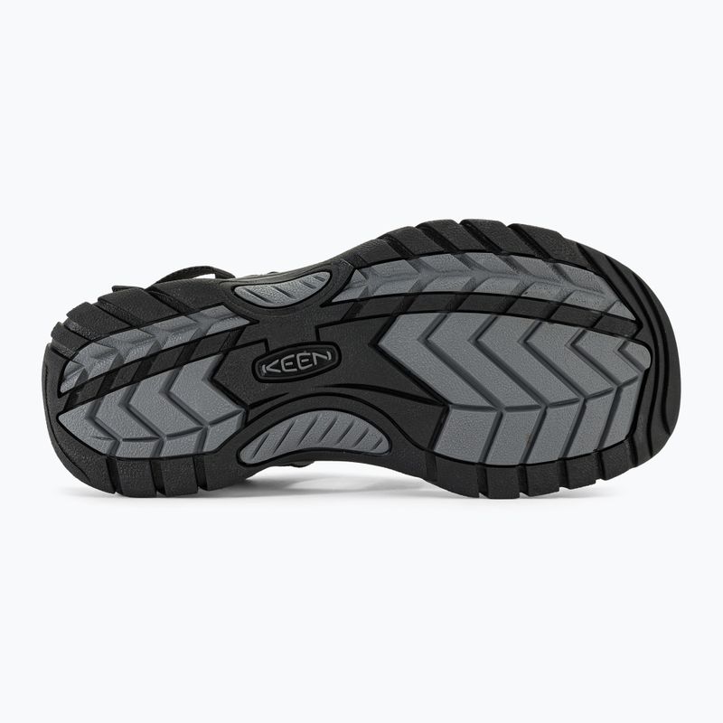 KEEN Rapids H2 pánske trekingové sandále black/steel grey 5