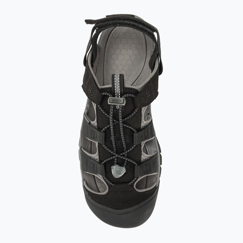 KEEN Rapids H2 pánske trekingové sandále black/steel grey 6