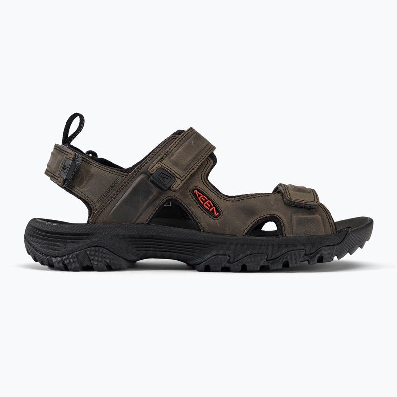 Keen Targhee III Open Toe sivé pánske trekingové sandále 122424 2