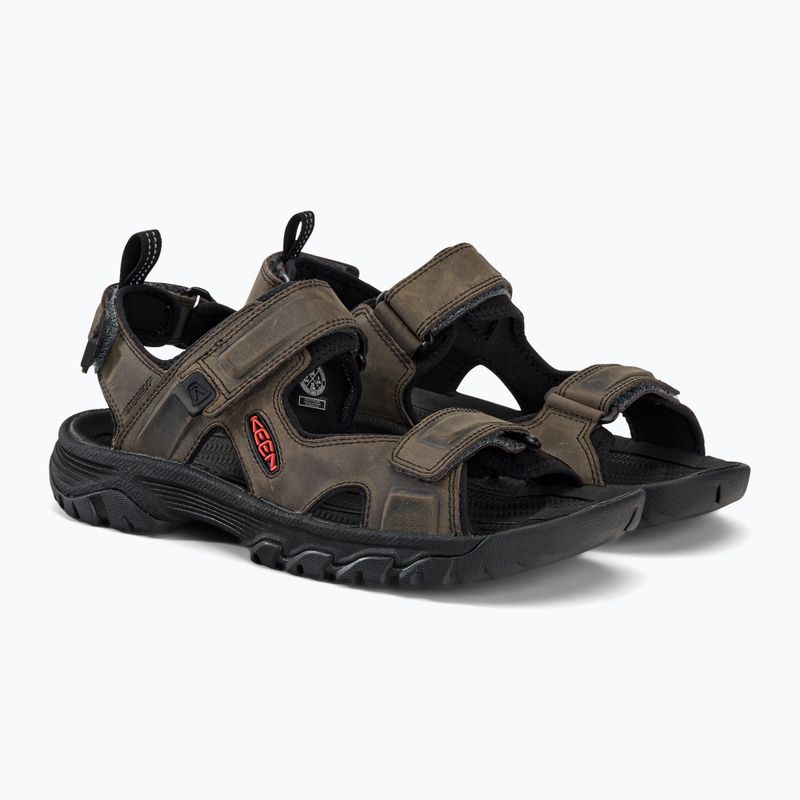 Keen Targhee III Open Toe sivé pánske trekingové sandále 122424 4