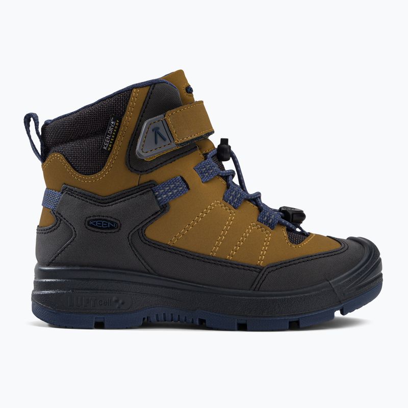 Detské trekové topánky KEEN Redwood Mid hnedé 1023882 2
