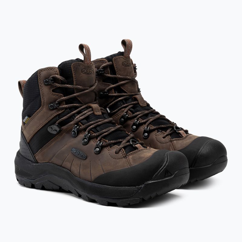 KEEN Revel IV Mid Polar brown pánske trekové topánky 1024136 4