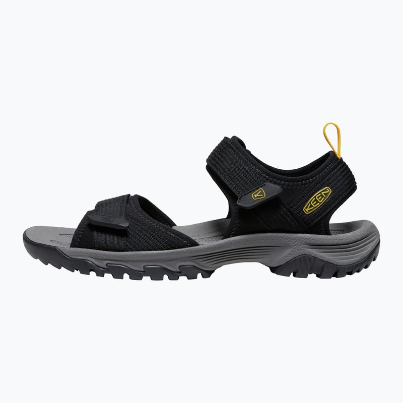 Keen Targhee III Open Toe H2 pánske trekingové sandále čierne 124865 8