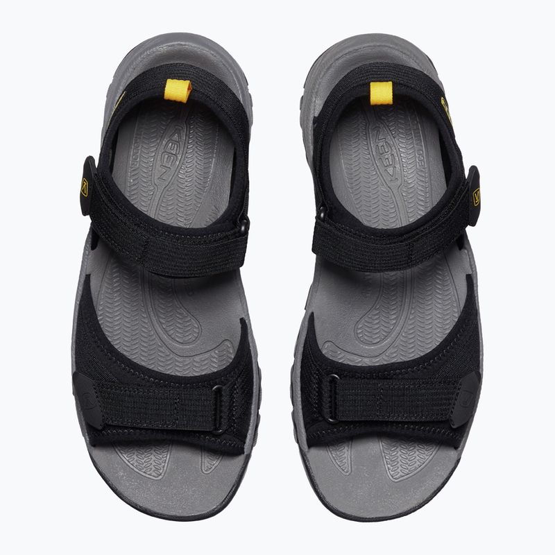Keen Targhee III Open Toe H2 pánske trekingové sandále čierne 124865 9