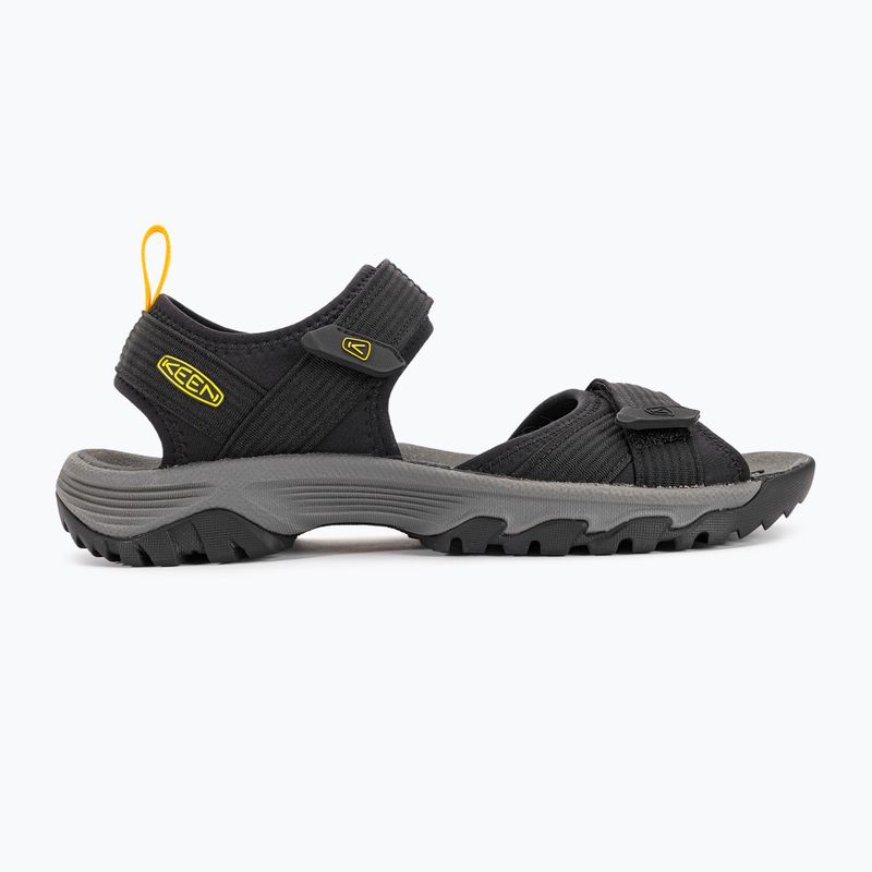 Keen Targhee III Open Toe H2 pánske trekingové sandále čierne 124865 2