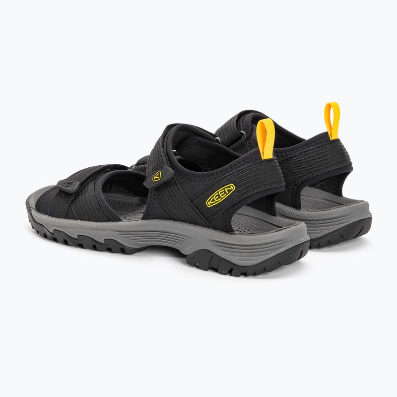 Keen Targhee III Open Toe H2 pánske trekingové sandále čierne 124865 3