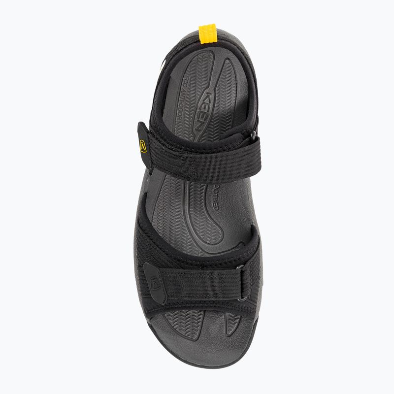 Keen Targhee III Open Toe H2 pánske trekingové sandále čierne 124865 6