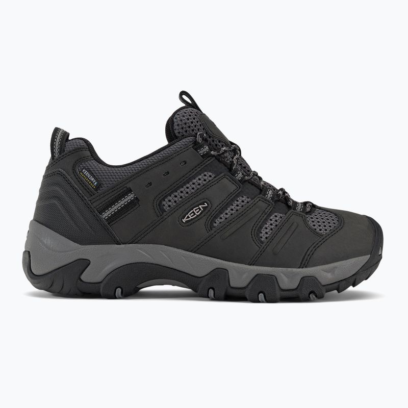 Pánske trekové topánky KEEN Koven Wp black-grey 1025155 2