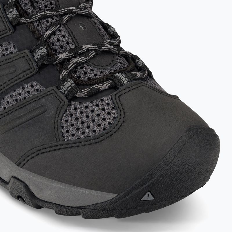 Pánske trekové topánky KEEN Koven Wp black-grey 1025155 7