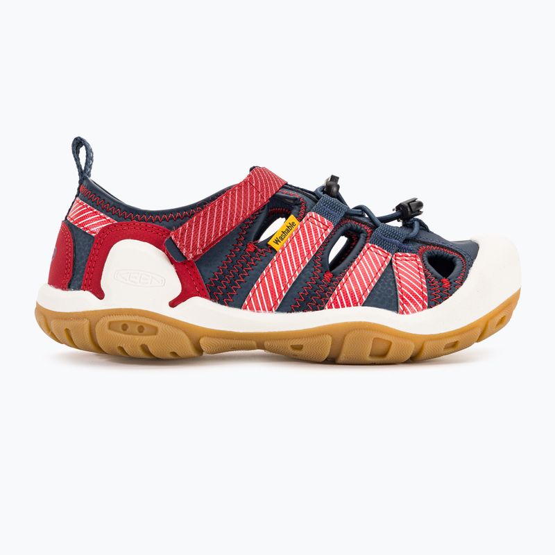 Detské trekingové sandále KEEN Knotch Creek navy/pruhy 2