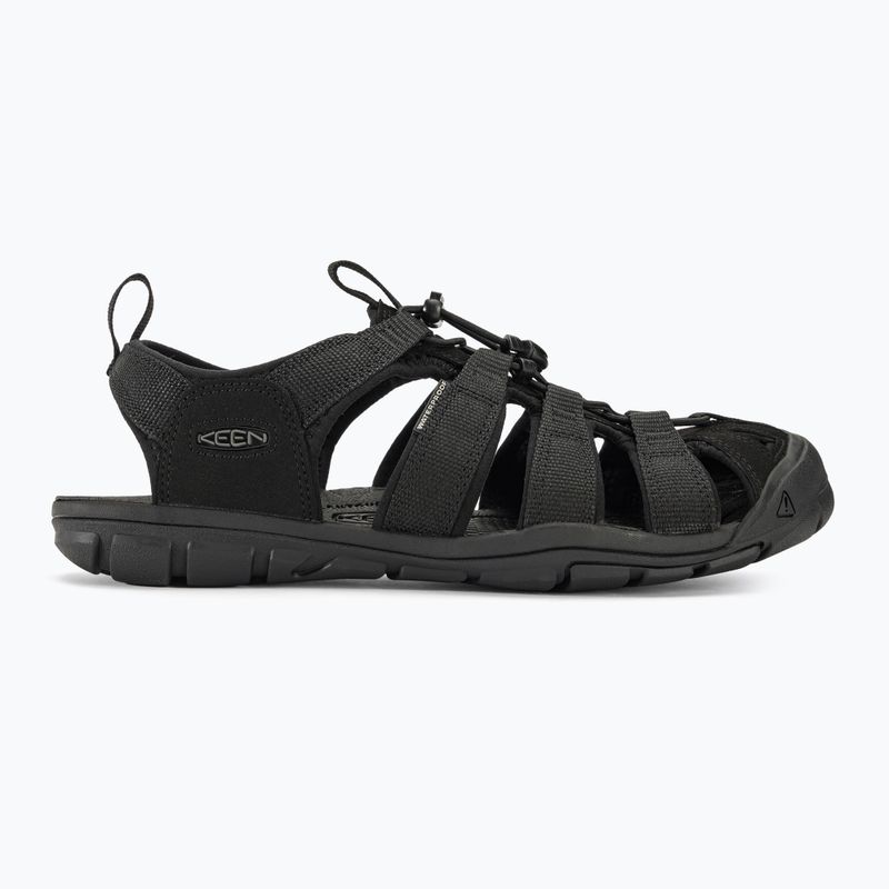 KEEN Clearwater CNX pánske trekingové sandále triple black 2