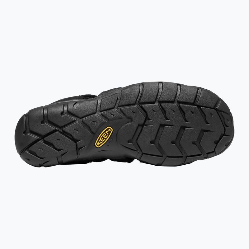KEEN Clearwater CNX pánske trekingové sandále triple black 11