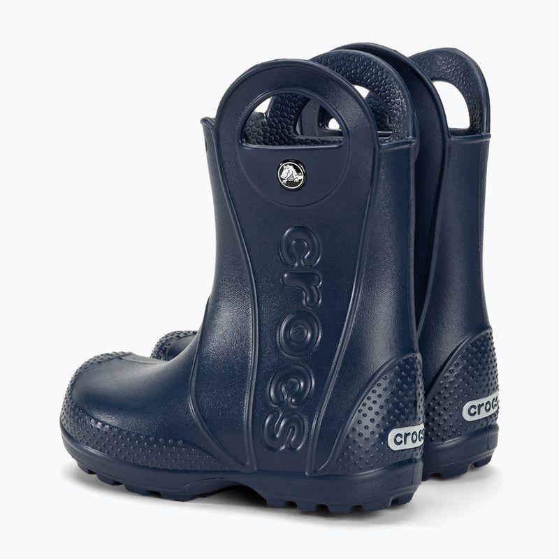 Crocs Handle Rain Boot Detské wellingtony navy 3