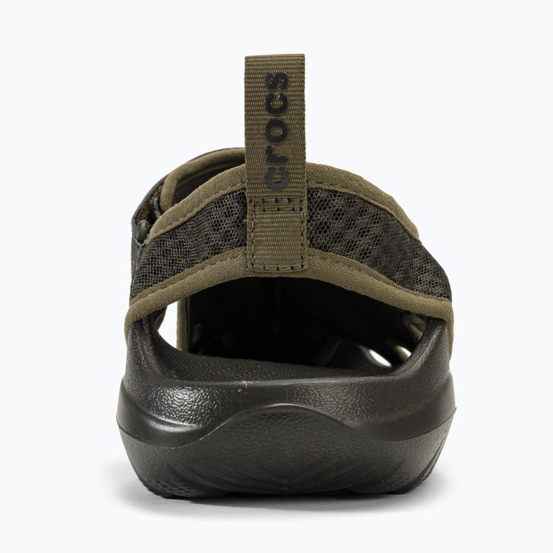 Pánske sandále Crocs Swiftwater Mesh Deck espresso 6
