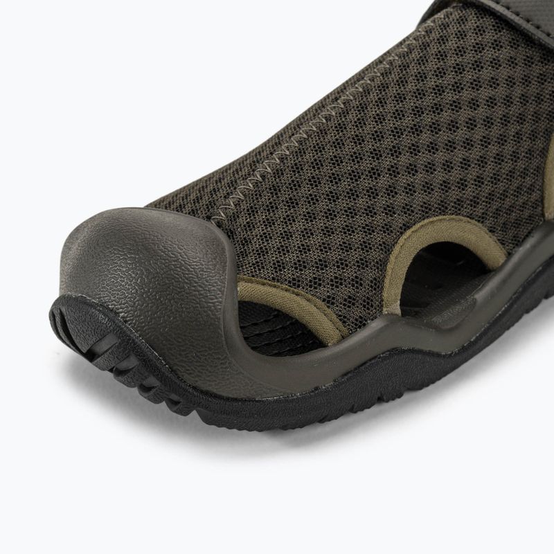 Pánske sandále Crocs Swiftwater Mesh Deck espresso 7