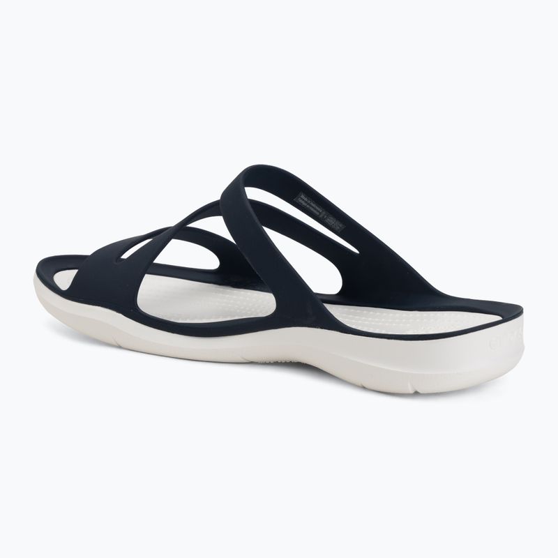 Dámske šľapky Crocs Swiftwater Sandal navy/white 3